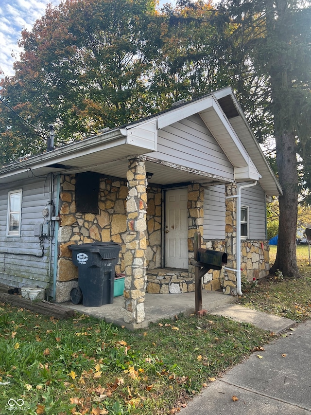 view of front of house