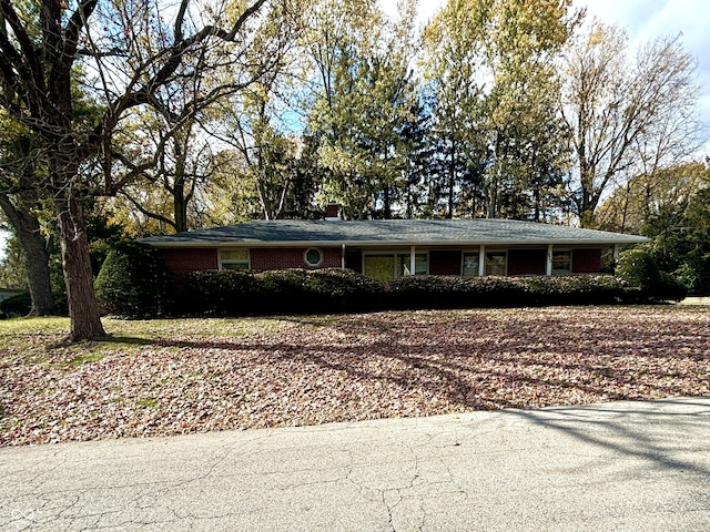 view of ranch-style house