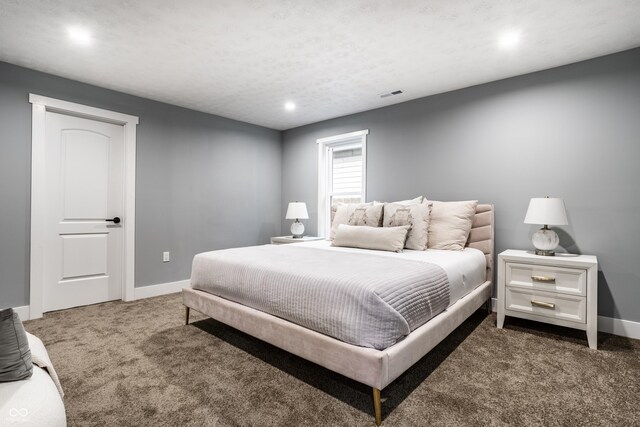 1621 Draper St, Indianapolis, IN 46203 - bedroom with carpet, baseboards, and recessed lighting