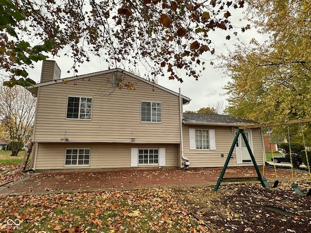 view of rear view of property