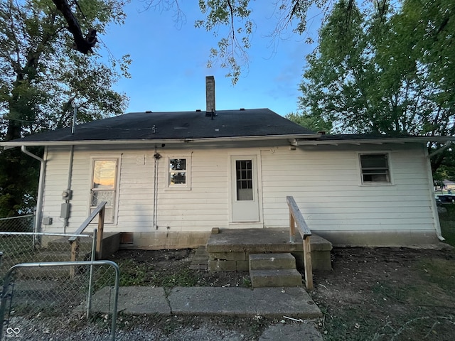 view of rear view of house