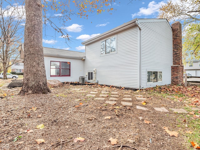 view of back of property