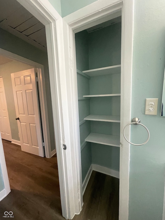 view of closet