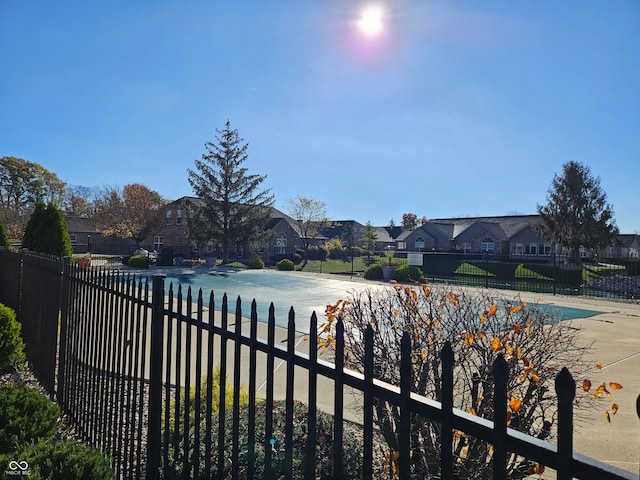 view of water feature