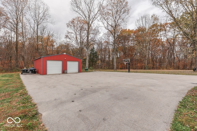 8190 Beech Grove Rd, Martinsville, IN 46151 - view of detached garage