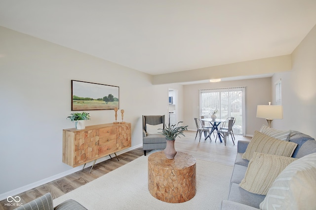 4902 N Capitol Ave, Indianapolis, IN 46208 - living room with wood finished floors and baseboards
