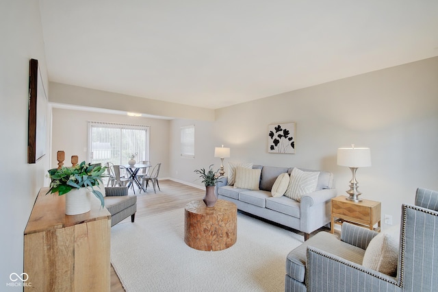 4902 N Capitol Ave, Indianapolis, IN 46208 - living area featuring wood finished floors and baseboards