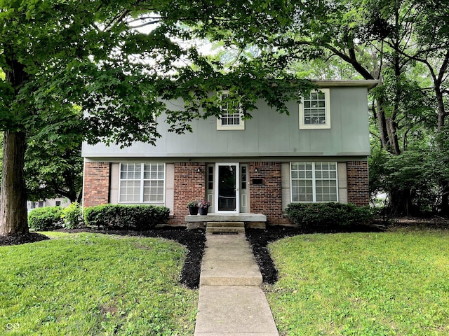 4902 N Capitol Ave, Indianapolis, IN 46208 - view of front of property with a front lawn and brick siding