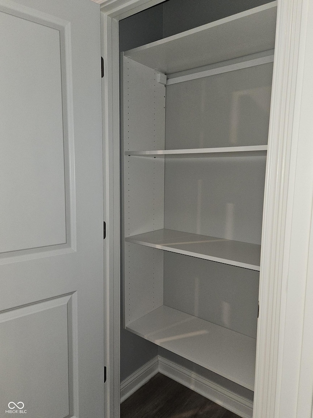 view of closet