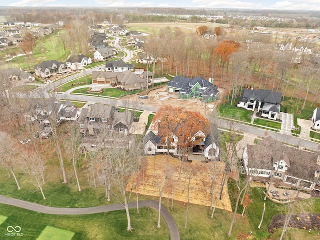 10771 Holliday Farms Blvd, Zionsville, IN 46077 - aerial perspective of suburban area
