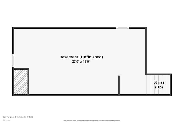 5060 Staughton Dr, Indianapolis, IN 46226 - room layout