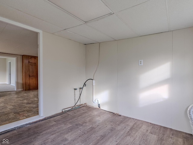 interior space featuring hardwood / wood-style floors