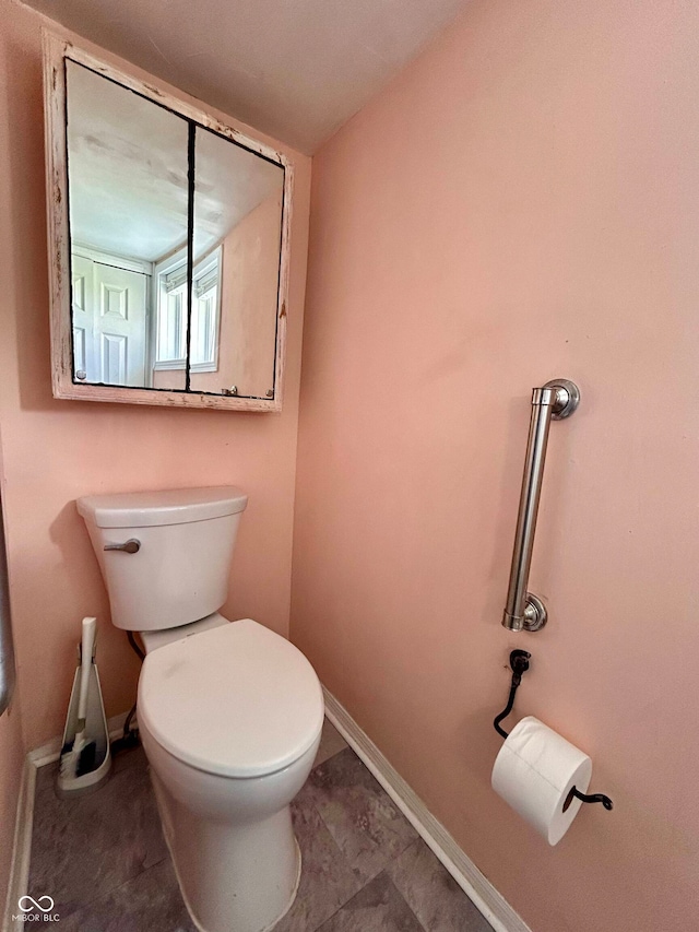 bathroom with toilet