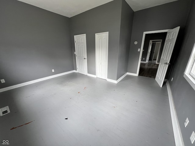 view of unfurnished bedroom