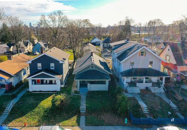 951 W 33rd St, Indianapolis, IN 46208 - aerial perspective of suburban area