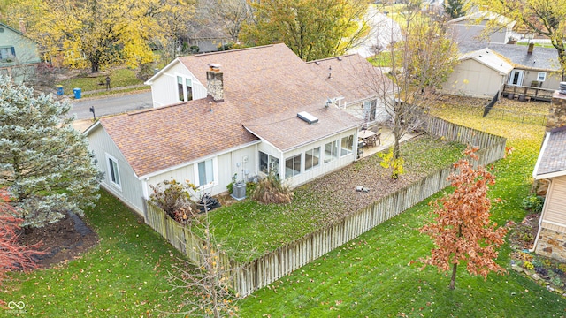 5909 Buttonwood Dr, Noblesville, IN 46062 - view from above of property