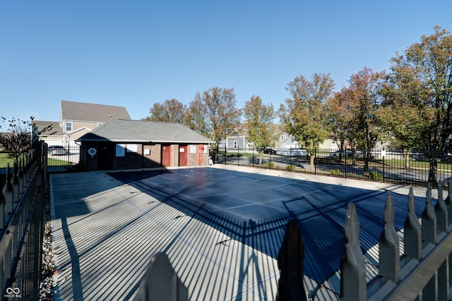 7290 Lockford Walk N, Avon, IN 46123 - view of swimming pool featuring a residential view