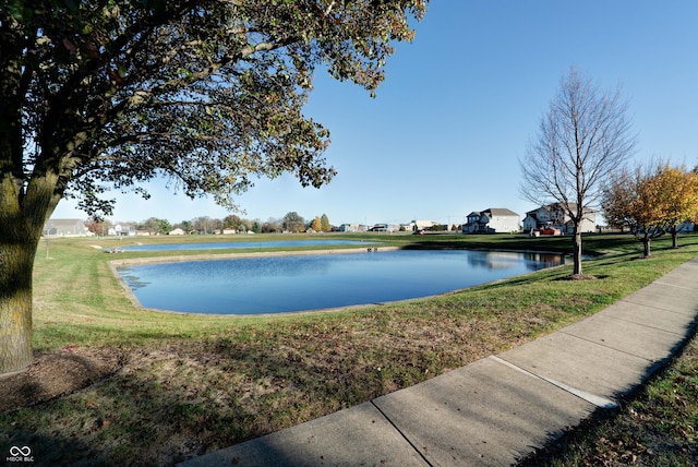 property view of water