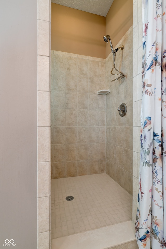 bathroom with walk in shower