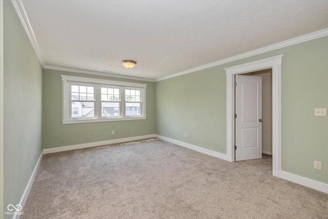 7290 Lockford Walk N, Avon, IN 46123 - empty room with ornamental molding and light carpet