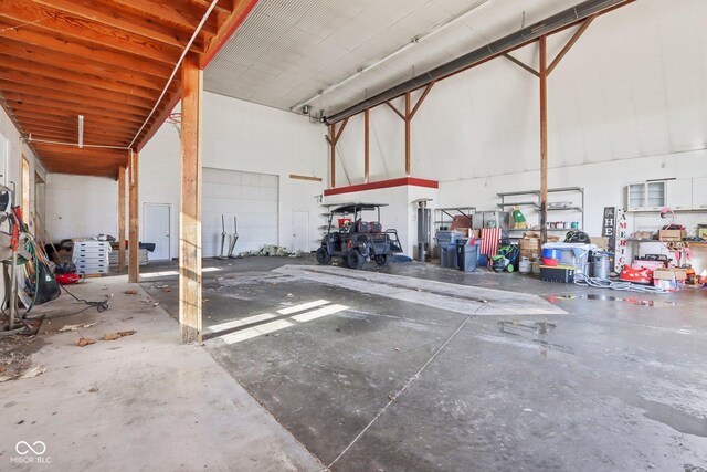 5784 N 600 E, Greenfield, IN 46140 - view of garage