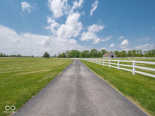 5784 N 600 E, Greenfield, IN 46140 - view of street featuring a view of rural / pastoral area