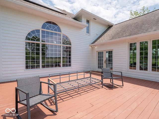 5784 N 600 E, Greenfield, IN 46140 - view of deck