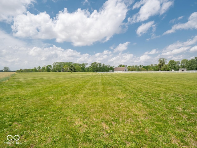 5784 N 600 E, Greenfield, IN 46140 - view of yard with a view of countryside
