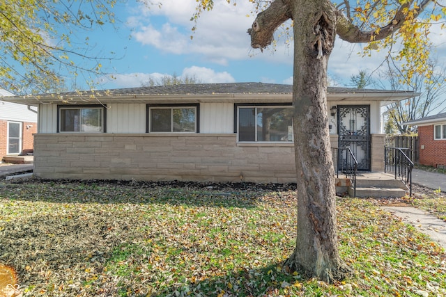 view of ranch-style house