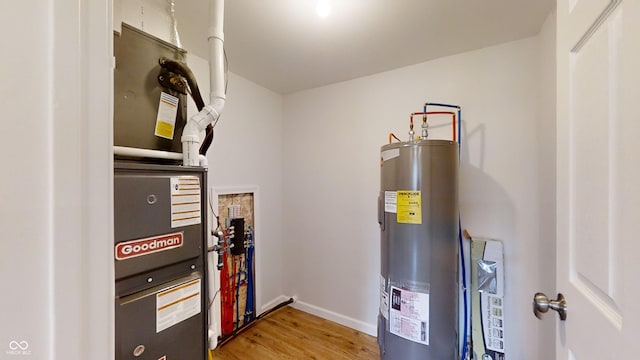 utilities featuring water heater