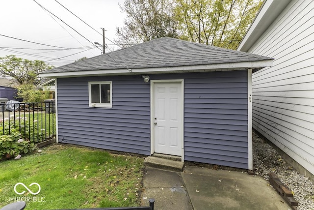 907 S E St, Indianapolis, IN 46225 - view of outbuilding