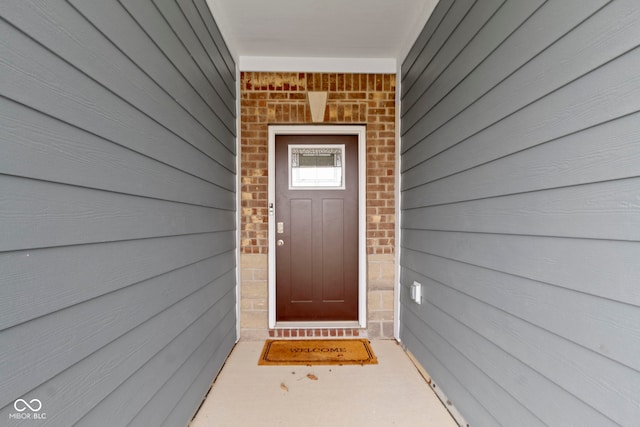 view of property entrance