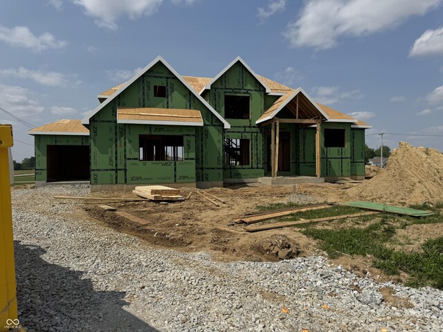 8030 Totton Ct, Zionsville, IN 46077 - view of property in mid-construction