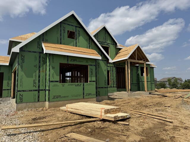 8030 Totton Ct, Zionsville, IN 46077 - view of property under construction