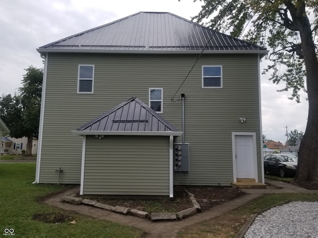 view of back of property