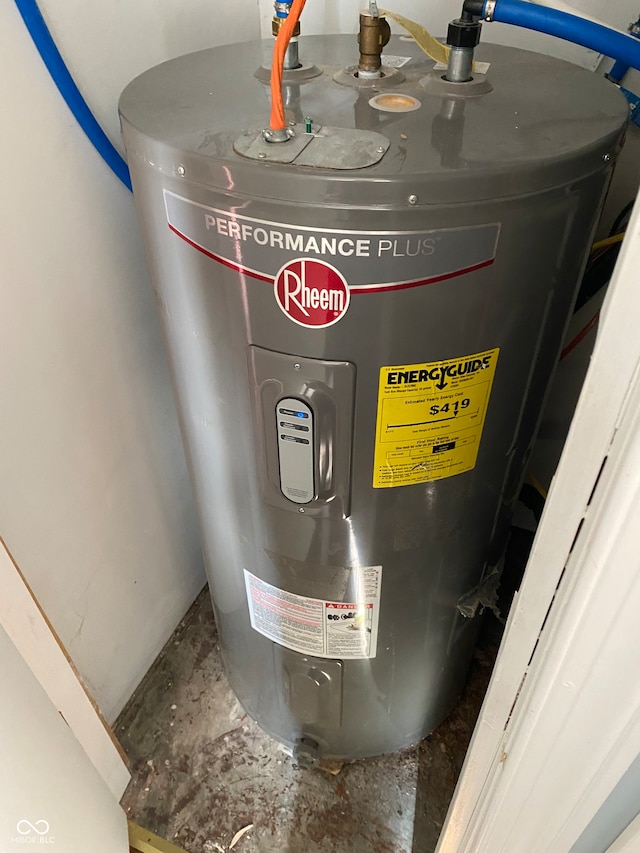 utilities with electric water heater