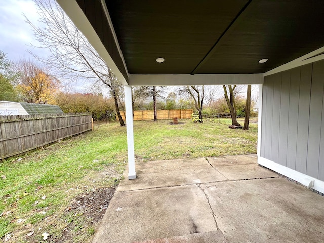 view of patio