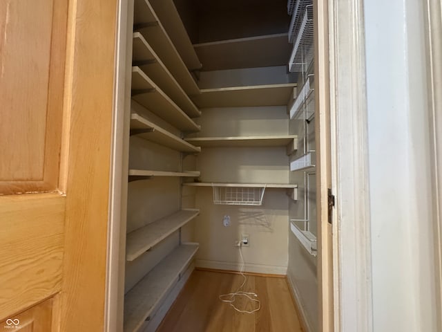 view of pantry