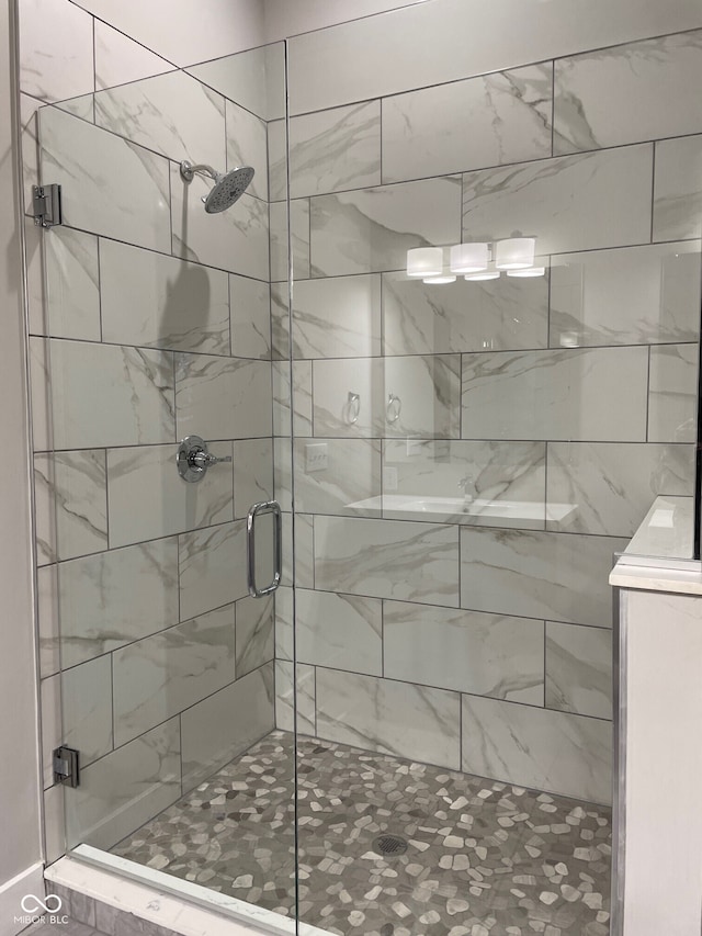 1213 Cottage Ave, Indianapolis, IN 46203 - full bathroom with a stall shower