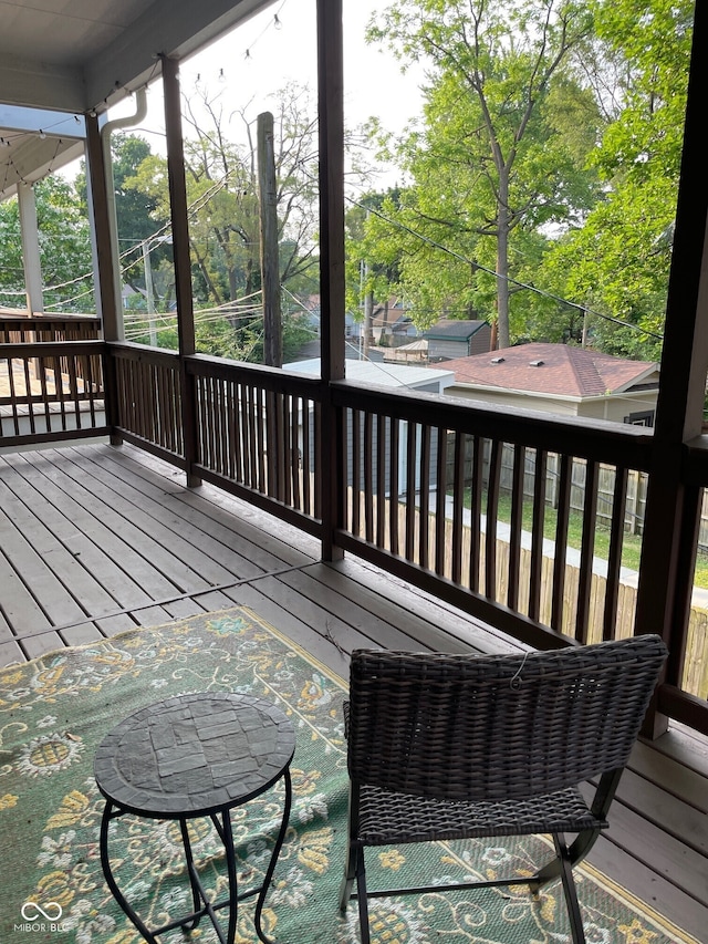 1213 Cottage Ave, Indianapolis, IN 46203 - view of wooden terrace