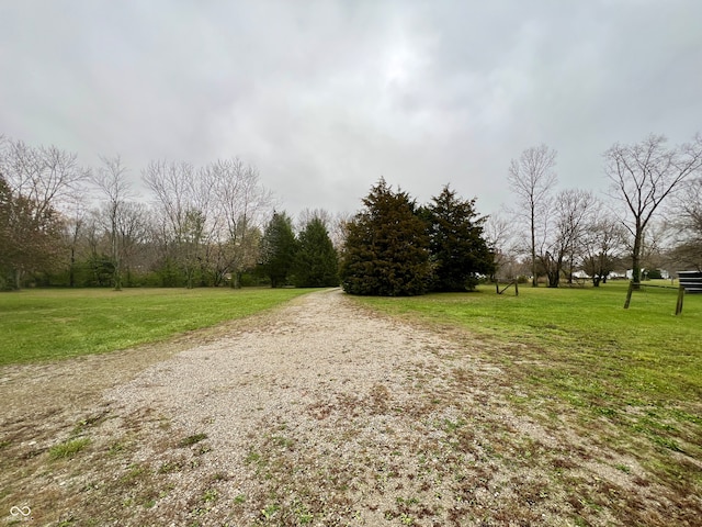 exterior space featuring a lawn