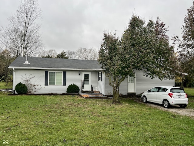3149 E 900 S, Flat Rock, IN 47234 - ranch-style house with a front lawn