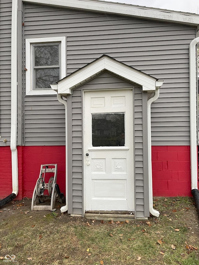 view of entrance to property