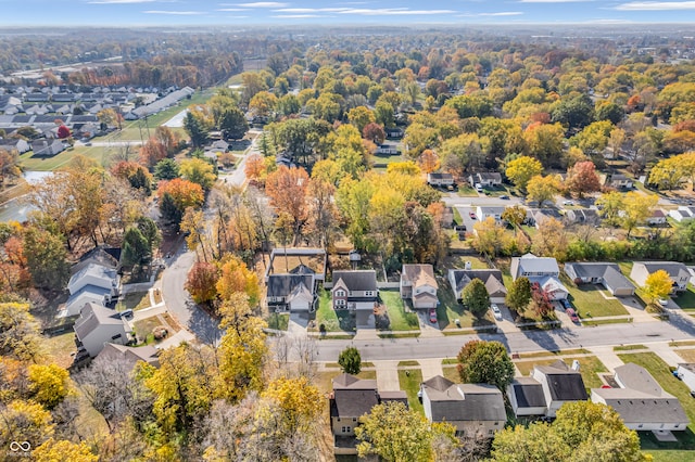 aerial view