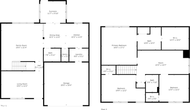 11411 Shady Hollow Ln, Indianapolis, IN 46229 - home floor plan