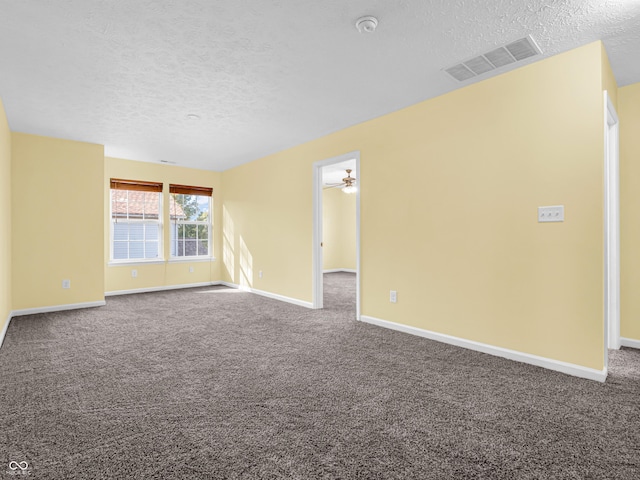 11411 Shady Hollow Ln, Indianapolis, IN 46229 - carpeted empty room featuring a textured ceiling, baseboards, and a smoke detector