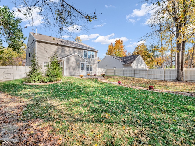 11411 Shady Hollow Ln, Indianapolis, IN 46229 - view of back of house