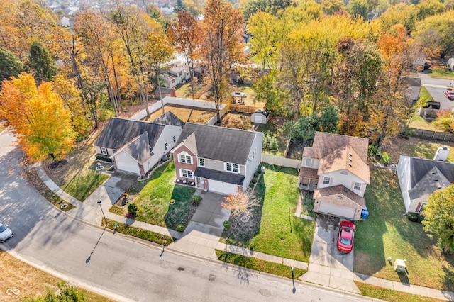 11411 Shady Hollow Ln, Indianapolis, IN 46229 - aerial view of residential area