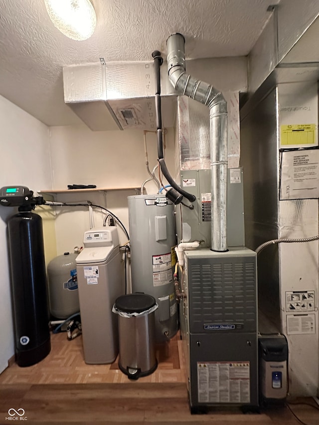 utilities featuring water heater