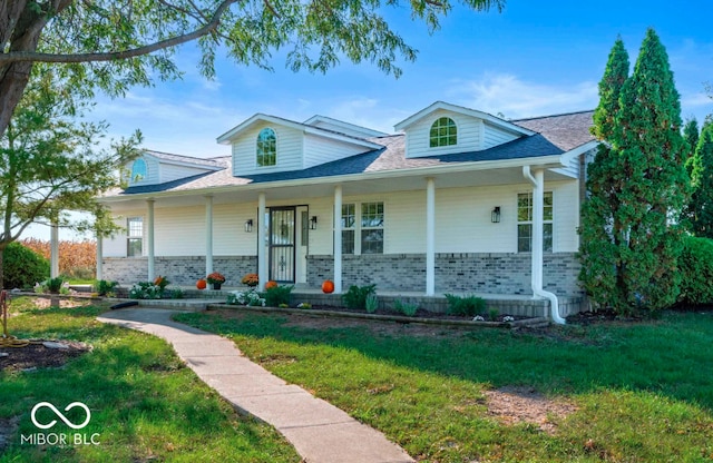 view of front of house featuring a porch